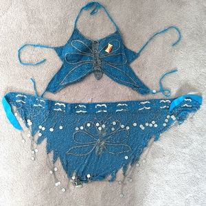 Belly dance costume